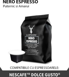 La Capsuleria Cafea Nero Espresso, 10 capsule compatibile Dolce Gusto, La Capsuleria (DG00)