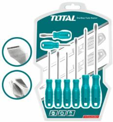 TOTAL Комплект отвертки total, sl, ph, 8 части (tl thtdc250801)
