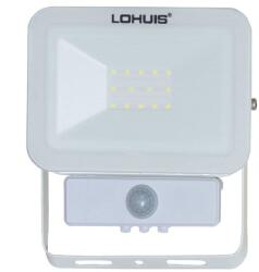 Lohuis Lighting Proiector LED LOHUIS IPRO MINI cu senzor miscare, IP65, 10W, alb, lumina rece (5948668033457)