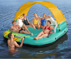 Bestway Insulă gonflabilă pentru 5 persoane Sunny Lounge 291x265x83 cm (92895)