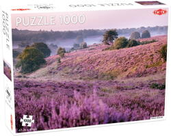TACTIC 1000 db-os puzzle - Lila hangamezők (56750) (56750)