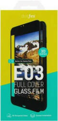 Dotfes Samsung Galaxy S10 előlapi üvegfólia, 3D, fekete, kivágott, SM-G973, Dotfes E03 - gsmlive