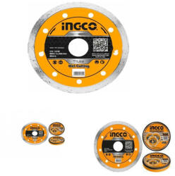 INGCO Disc diamantat continu, 125mm, taiere umeda (DMD021252) - ingcomag Disc de taiere