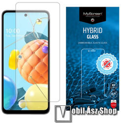 MyScreen LG K52, K62, K42, MYSCREEN HYBRIDGLASS BacteriaFREE flexibilis üvegfólia, 8H