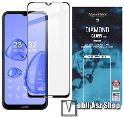 MyScreen NOKIA G10, G20, MYSCREEN üvegfólia, Full cover, 0, 33mm, 9H, Full glue, Fekete