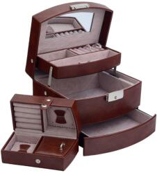 JK Box Casetă maro pentru bijuterii JK Box SP-829/A21