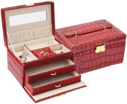JK Box Casetă roșie pentru bijuterii JK Box SP-958/A7