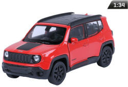 Modell autó, 01: 34, Jeep Renegade Trailhawk piros (CMA880JRTC)