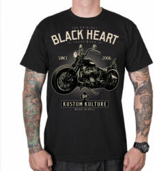 Black Heart Tricou bărbați BLACK HEART - MOTOR CYCLE - NEGRU - 8294