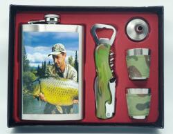  Horgász flaska szett - ajándék horgászoknak