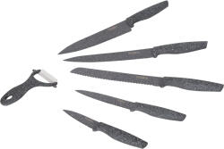 Floria Set Cutite Profesionale FLORIA 6 Piese - Inox Premium cu Invelis Antiadeziv (ZLN1136)