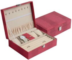 JK Box Casetă roz pentru bijuterii JK Box SP-685/A5