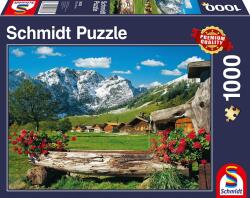 Schmidt Spiele Puzzle Schmidt din 1000 de piese - Mountain Paradise (58368)