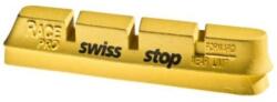 SwissStop RacePRO csere fékbetét gumi Campagnolo országúti fékhez, Yellow King Compound, karbon felnihez, két pár, sárga