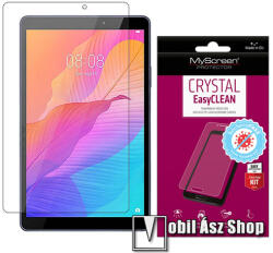 MyScreen CRYSTAL BacteriaFREE képernyővédő fólia - CRYSTAL - 1db, törlőkendővel, antibakteriális, A képernyő sík részét védi! - HUAWEI MatePad T8
