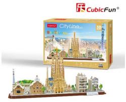 CubicFun City Line - Barcelona 186 db-os (MC256)
