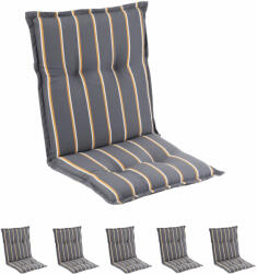 Blumfeldt Sylt, pernă tapițată, pernă pentru scaun, spătar mai înat, poliester, 50 × 120 × 9 cm, 1 × covoraș (10037361 +10037359) (10037361	+10037359)