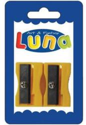 Luna Sárga műanyag hegyező 2db-os (000601831) - innotechshop