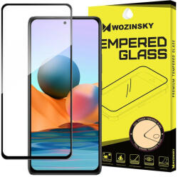 Wozinsky Xiaomi Redmi K40/K40 Pro/K40 Pro Plus/Poco F3 5D Full Glue teljes kijelzős edzett üvegfólia (tempered glass) 9H keménységű, tokbarát, fekete
