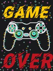 Festés számok szerint - Game Over Méret: 40x50cm, Keretezés: Keret nélkül (csak a vászon)