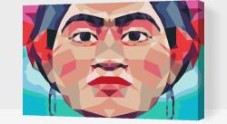 Festés számok szerint - Frida Kahlo Méret: 40x60cm, Keretezés: Keret nélkül (csak a vászon)