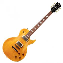 Cort Co-CR250-ATA Les Paul típusú elektromos gitár, antik borostyán (Co-CR250-ATA)