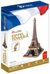 CubicFun Puzzle 3d Turnul Eiffel (nivel Complex 82 Piese) - Cubicfun (cumc091h)