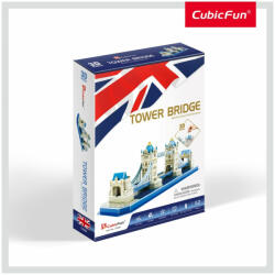 CubicFun Puzzle 3d Tower Bridge (nivel Mediu 52 Piese) - Cubicfun (cuc238h)