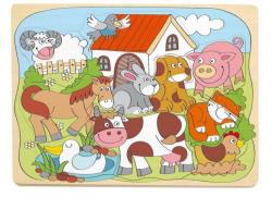 Woodyland Farm állatai formapuzzle (91929)