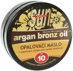 Vivaco SUN Argan Bronz Oil unt de protecție solară cu ulei orga de argan SPF 10 200 ml