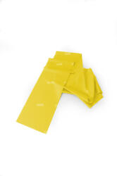 SISSEL SISSEL® Fitband erősítő fitness gumiszalag edzéshez Szín: sárga, Méret: 14, 5 cm x 5 m