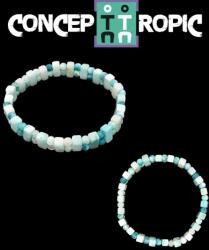  Bratara Hemimorfit Diametru 54 mm, Dreptunghi - 4x8 mm si Rotunda 4 mm