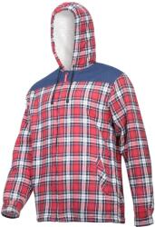 LAHTI PRO Jacheta Flanel Cu Carouri Captusita / Rosu - 3xl (l4180706) - global-tools