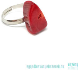  Vérképzést támogató - korall ásvány gyűrű