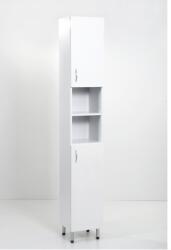 Standard fürdőszoba szekrény bútorlapos, álló, 2 ajtós, nyitott, SB30