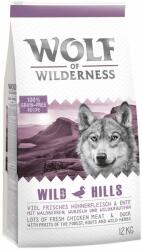 Wolf of Wilderness 5kg Wolf of Wilderness 'Wild Hills' - kacsa Adult száraz kutyatáp