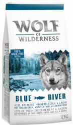 Wolf of Wilderness 5kg Wolf of the Wilderness 'Blue River' - lazac száraz Adult kutyatáp