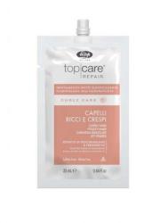 Lisap Top Care Repair Curly éjszakai hajpakolás göndör és száraz hajra 25 ml