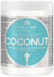 Kallos Kókusz tápláló-hajerősítő pakolás kókuszolajjal 1 l