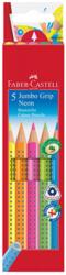 Faber-Castell Faber-Castell: GRIP Jumbo Neon színesceruza készlet - 5db (110994) - innotechshop