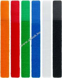 Goobay 6 db-os tépőzár tekercs szett kábelrendezéshez (17cm) - Kiárusítás! - A készlet erejéig!