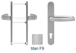 blaugelb Maner usa termopan, blaugelb DGT35, exterior, 92 x 35 mm, material aluminiu, fara accesorii de prindere, culoare titan F9