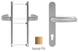 blaugelb Maner usa termopan, blaugelb DGT35, exterior, 92 x 35 mm, material aluminiu, fara accesorii de prindere, culoare bronz F4