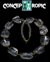 Colier din Citrin Neregulat Fatetat - Rotund Fatetat - Accesorii GF - concepttropic - 777,00 RON