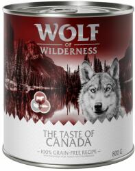 Wolf of Wilderness 6x400g Wolf of Wilderness 'The Taste Of' nedves kutyatá- Mediterranean