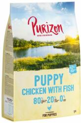 Purizon 1kg ÚJ RECEPTÚRA: Purizon Puppy csirke & hal - gabonamentes száraz kutyatáp