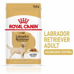Royal Canin 20x140g Royal Canin Breed Labrador Retriever Adult szószban nedves kutyatáp