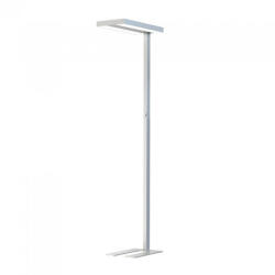 V-TAC Lampa de Iluminat Pentru Podea cu LED 80W, Dimabila, 4000K, Argintie Patrata (15712-)