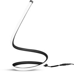 V-TAC Lampa de Birou Designer 17W, Cablu cu Stecher EU+Intreruparor Negru, Lumina Calda (27296-)