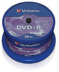 Verbatim DVD+R AZO Double Layer 8X 8.5GB Printable No ID (50 buc) (43703)